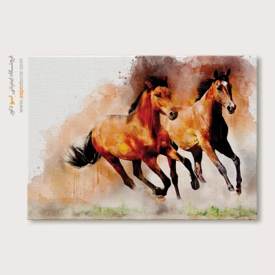 تابلو طرح آبرنگی - اسپو دکور