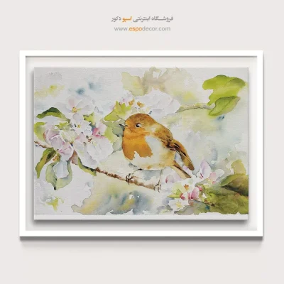 تابلو طرح آبرنگی - اسپو دکور