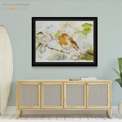 تابلو طرح آبرنگی - اسپو دکور