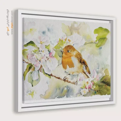 تابلو طرح آبرنگی - اسپو دکور