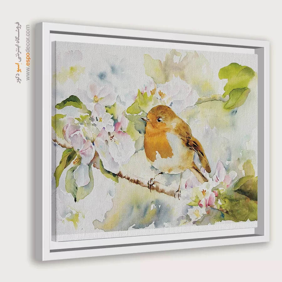 تابلو طرح آبرنگی - اسپو دکور