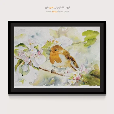 تابلو طرح آبرنگی - اسپو دکور