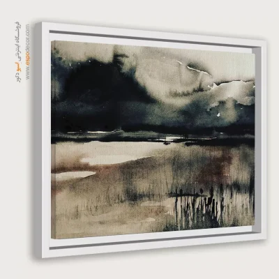 تابلو طرح آبرنگی - اسپو دکور