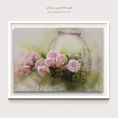 تابلو طرح آبرنگی - اسپو دکور