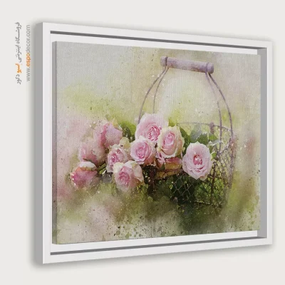 تابلو طرح آبرنگی - اسپو دکور