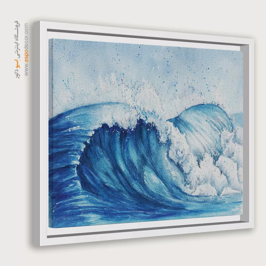 تابلو طرح آبرنگی - اسپو دکور