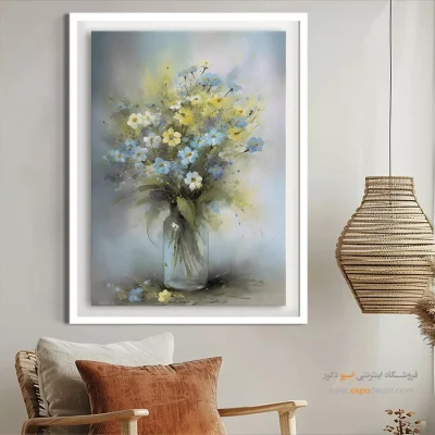 تابلو طرح آبرنگی - اسپو دکور