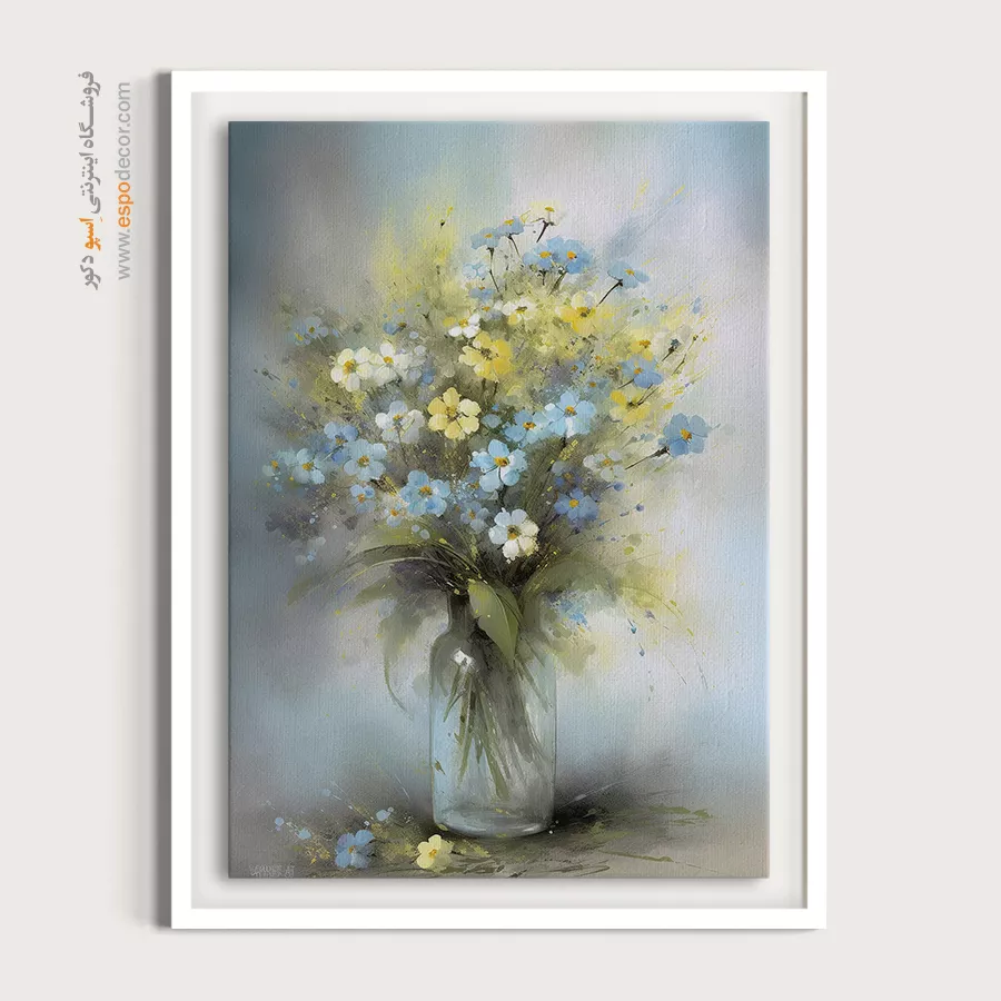 تابلو طرح آبرنگی - اسپو دکور