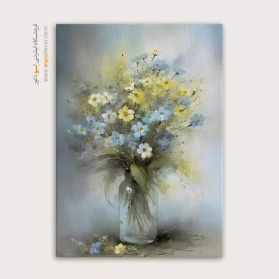 تابلو طرح آبرنگی - اسپو دکور