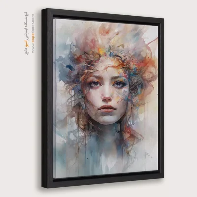 تابلو طرح آبرنگی - اسپو دکور