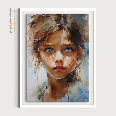 تابلو طرح آبرنگی - اسپو دکور