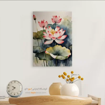 تابلو طرح آبرنگی - اسپو دکور