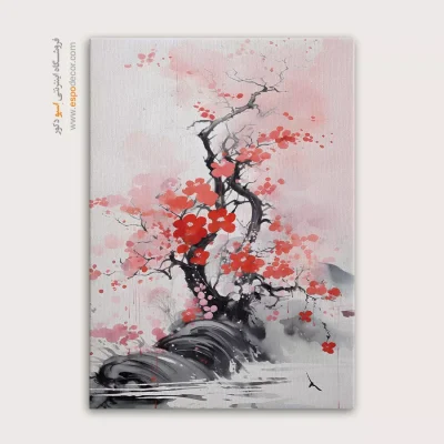 تابلو طرح آبرنگی - اسپو دکور