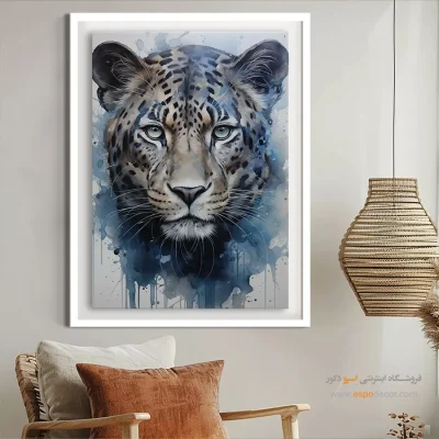 تابلو طرح آبرنگی - اسپو دکور