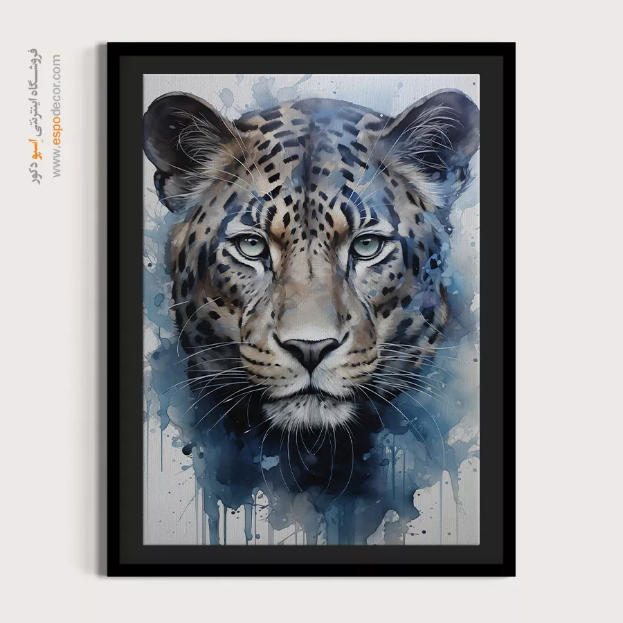 تابلو طرح آبرنگی - اسپو دکور