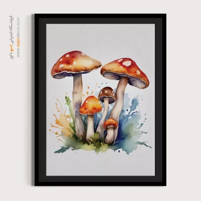 تابلو طرح آبرنگی - اسپو دکور