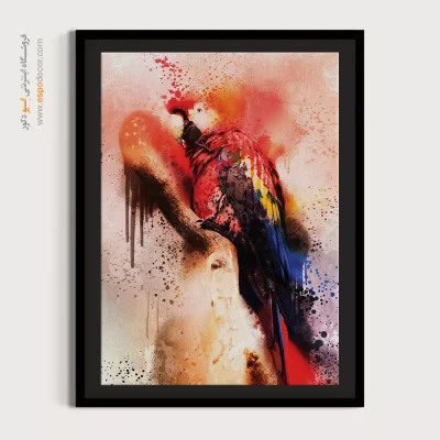 تابلو طرح آبرنگی - اسپو دکور