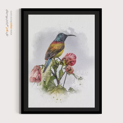 تابلو طرح آبرنگی - اسپو دکور