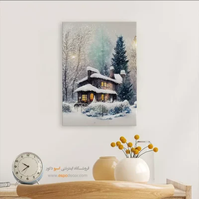 تابلو طرح آبرنگی - اسپو دکور