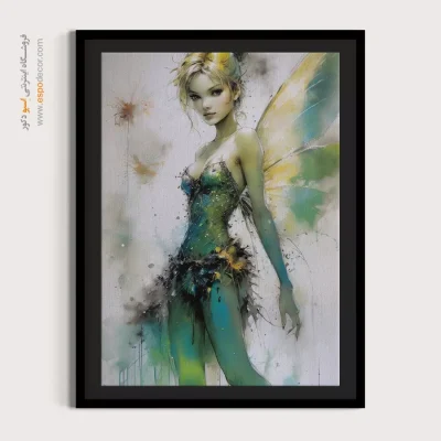 تابلو طرح آبرنگی - اسپو دکور