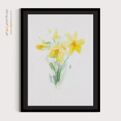 تابلو طرح آبرنگی - اسپو دکور