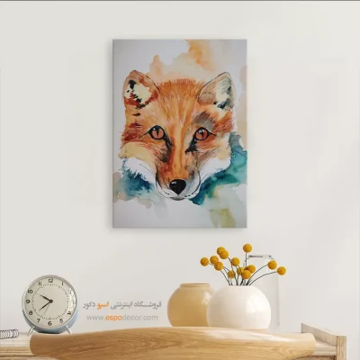تابلو طرح آبرنگی - اسپو دکور