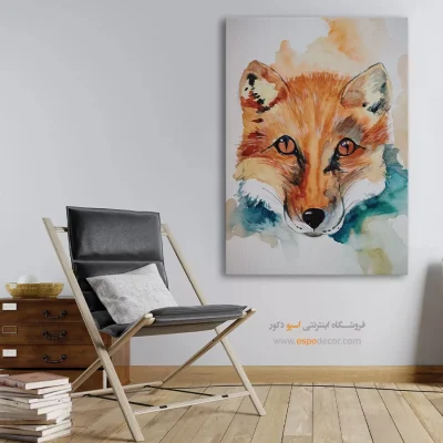 تابلو طرح آبرنگی - اسپو دکور