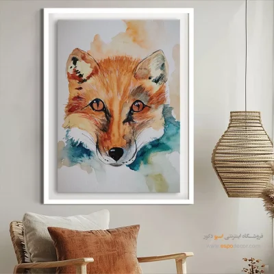 تابلو طرح آبرنگی - اسپو دکور