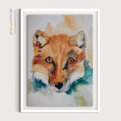 تابلو طرح آبرنگی - اسپو دکور