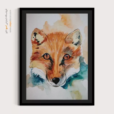 تابلو طرح آبرنگی - اسپو دکور