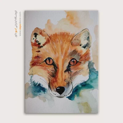 تابلو طرح آبرنگی - اسپو دکور