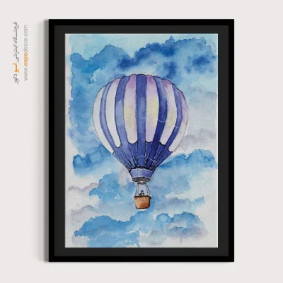 تابلو طرح آبرنگی - اسپو دکور