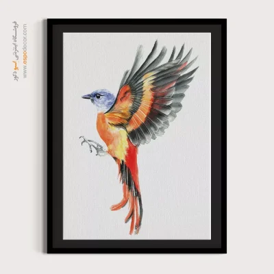 تابلو طرح آبرنگی - اسپو دکور