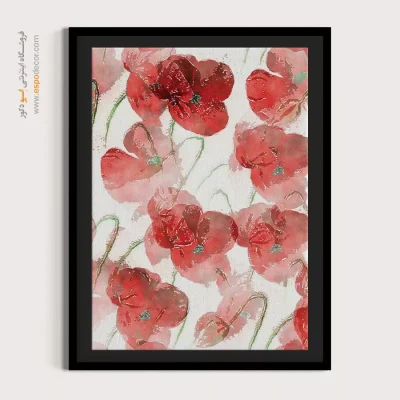 تابلو طرح آبرنگی - اسپو دکور
