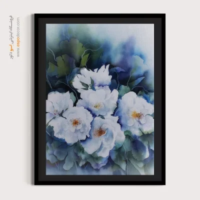 تابلو طرح آبرنگی - اسپو دکور