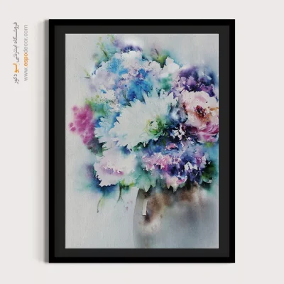 تابلو طرح آبرنگی - اسپو دکور