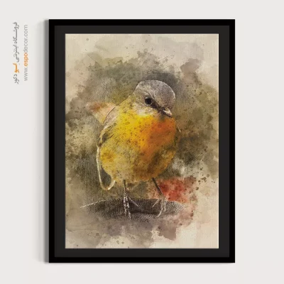 تابلو طرح آبرنگی - اسپو دکور