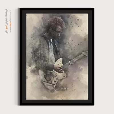 تابلو طرح آبرنگی - اسپو دکور