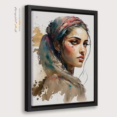 تابلو طرح آبرنگی