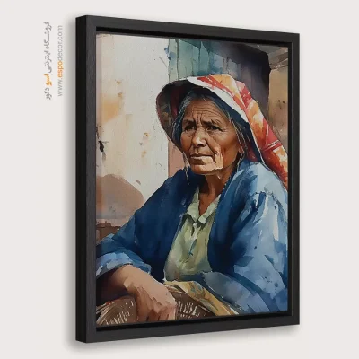تابلو طرح آبرنگی