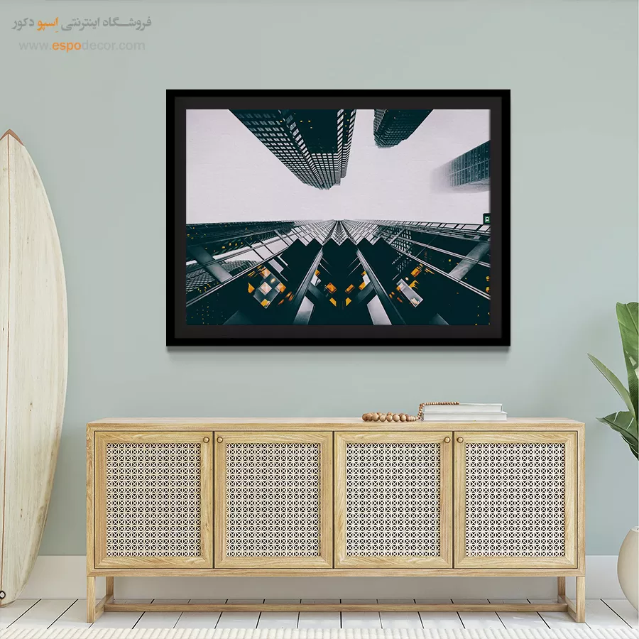 تابلو آثار معماری جهان - اسپو دکور