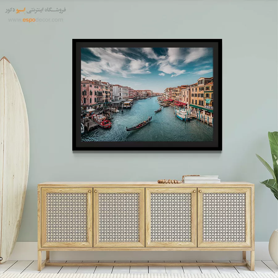 تابلو آثار معماری جهان - اسپو دکور