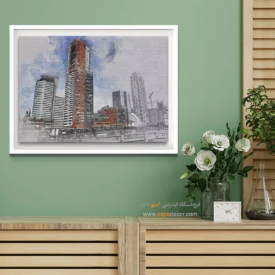 تابلو آثار معماری جهان - اسپو دکور