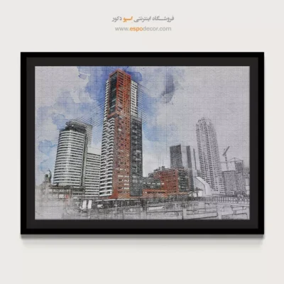 تابلو آثار معماری جهان - اسپو دکور