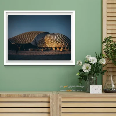 تابلو آثار معماری جهان - اسپو دکور