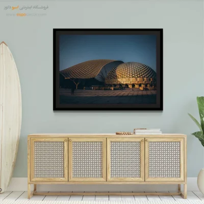 تابلو آثار معماری جهان - اسپو دکور