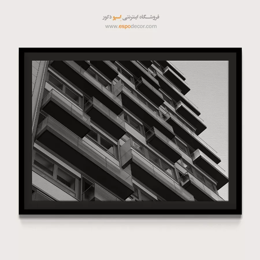 تابلو آثار معماری جهان - اسپو دکور