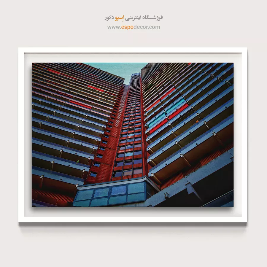 تابلو آثار معماری جهان - اسپو دکور