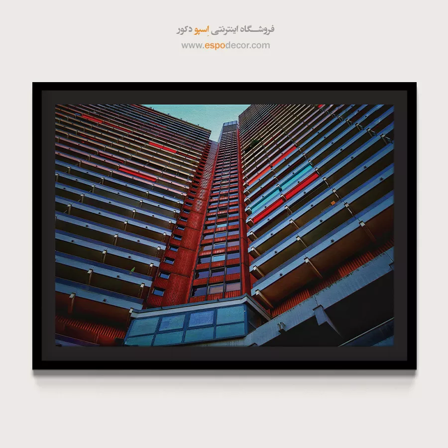 تابلو آثار معماری جهان - اسپو دکور
