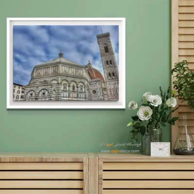 تابلو آثار معماری جهان - اسپو دکور
